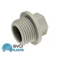 Заглушка пласт PP-R Evci Plastik з ЗР 34