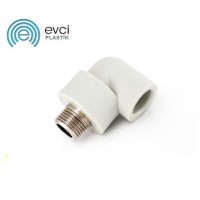 Коліно кут PP-R Evci Plastik з ЗР 321