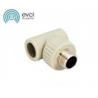 Трійник під ключ PP-R Evci Plastik з ЗР 32132