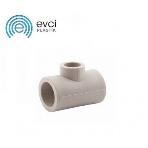 Трійник редукційний PP-R Evci Plastik 402040 Трійник редукційний PP-R Evci Plastik 402040