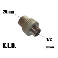 Муфта поліпропіленова ЗР 25x12 KLD