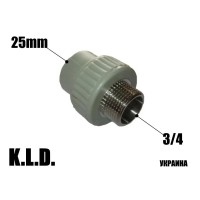 Муфта поліпропіленова ЗР 25x34 KLD