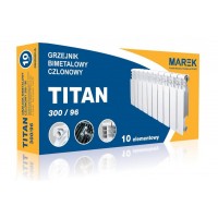 Біметалевий радіатор опалення Marek Titan 30096 3 секції